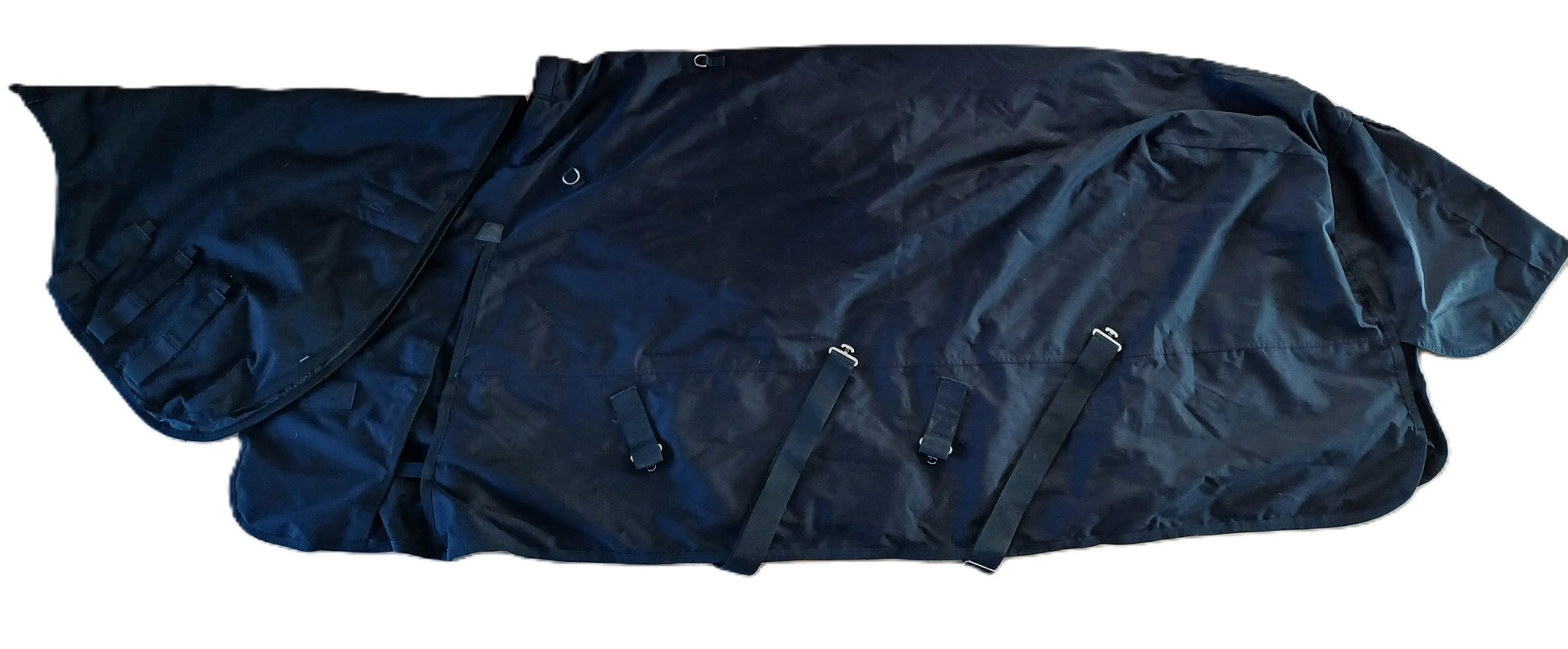 Couverture + cou noire 145cm 200g imperméable Horse Attitude