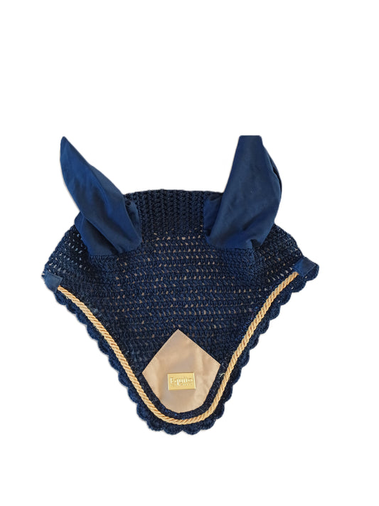 Equito volledig zwarte en gouden muts