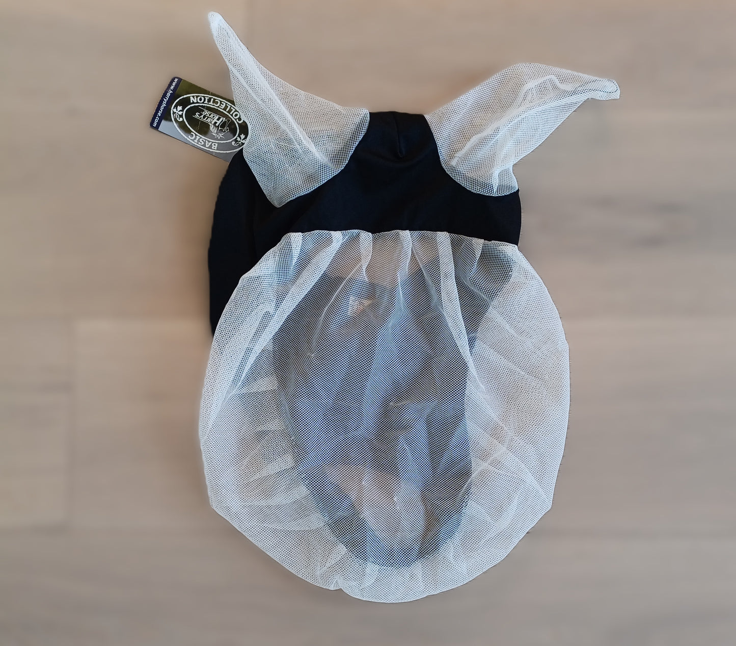 Bonnet anti-mouches HARRY HORZE – Noir et Blanc, Taille Full S (Neuf)