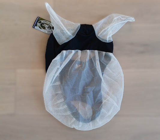 HARRY HORZE Vliegenmuts – Zwart en wit, maat S (nieuw)