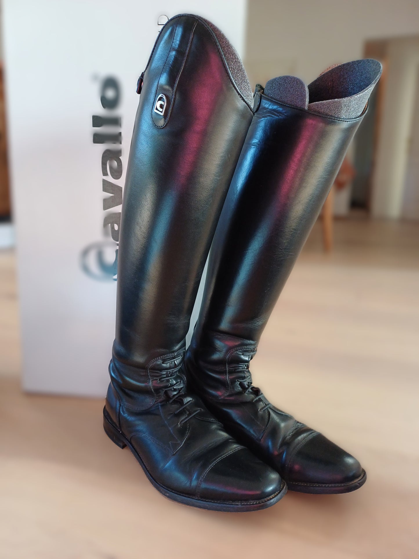 Cavallo black boots - size 41 Height: 47 - Calf: 35