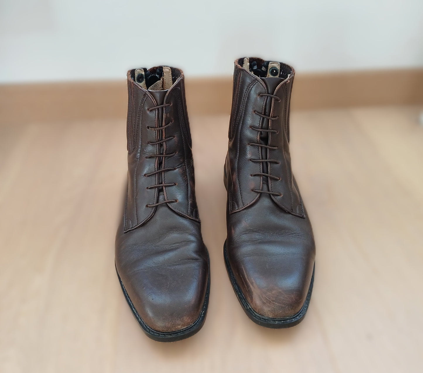 Boots d’Équitation en Cuir Brun Soubirac – Taille 39