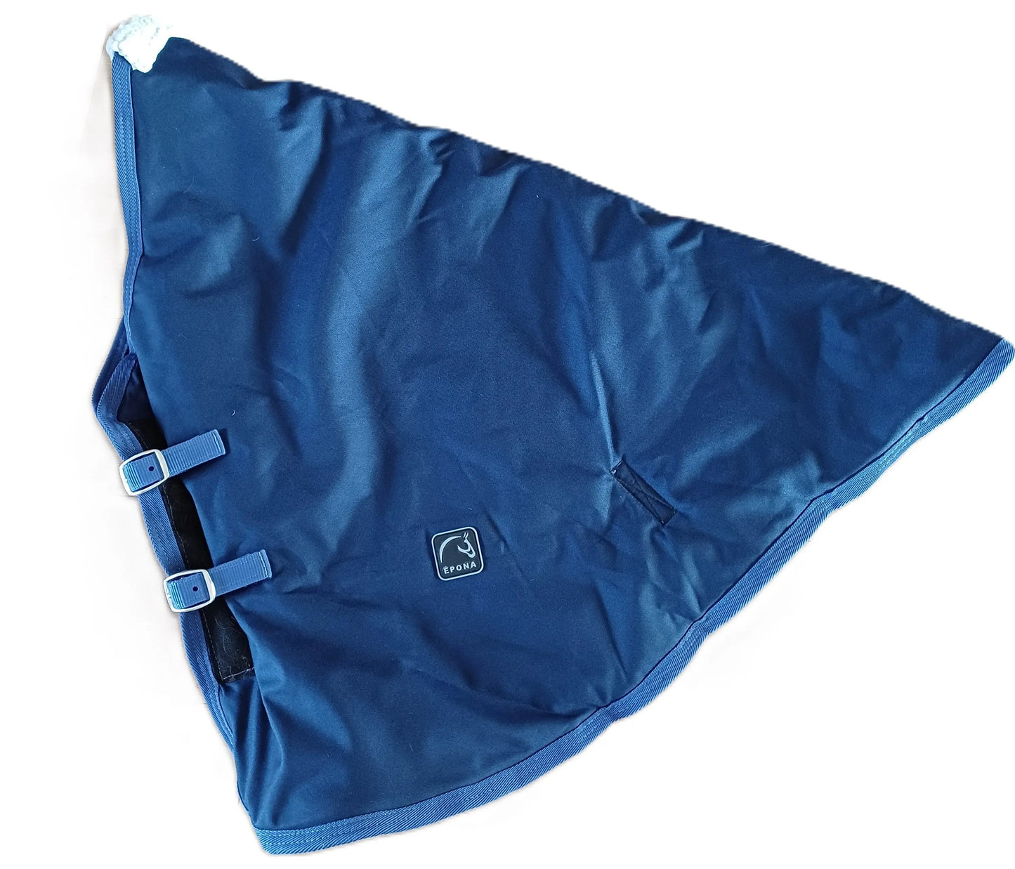 HKM Lichtblauwe Fleece Nekwarmer, Grijs, Medium - Winterwarmte