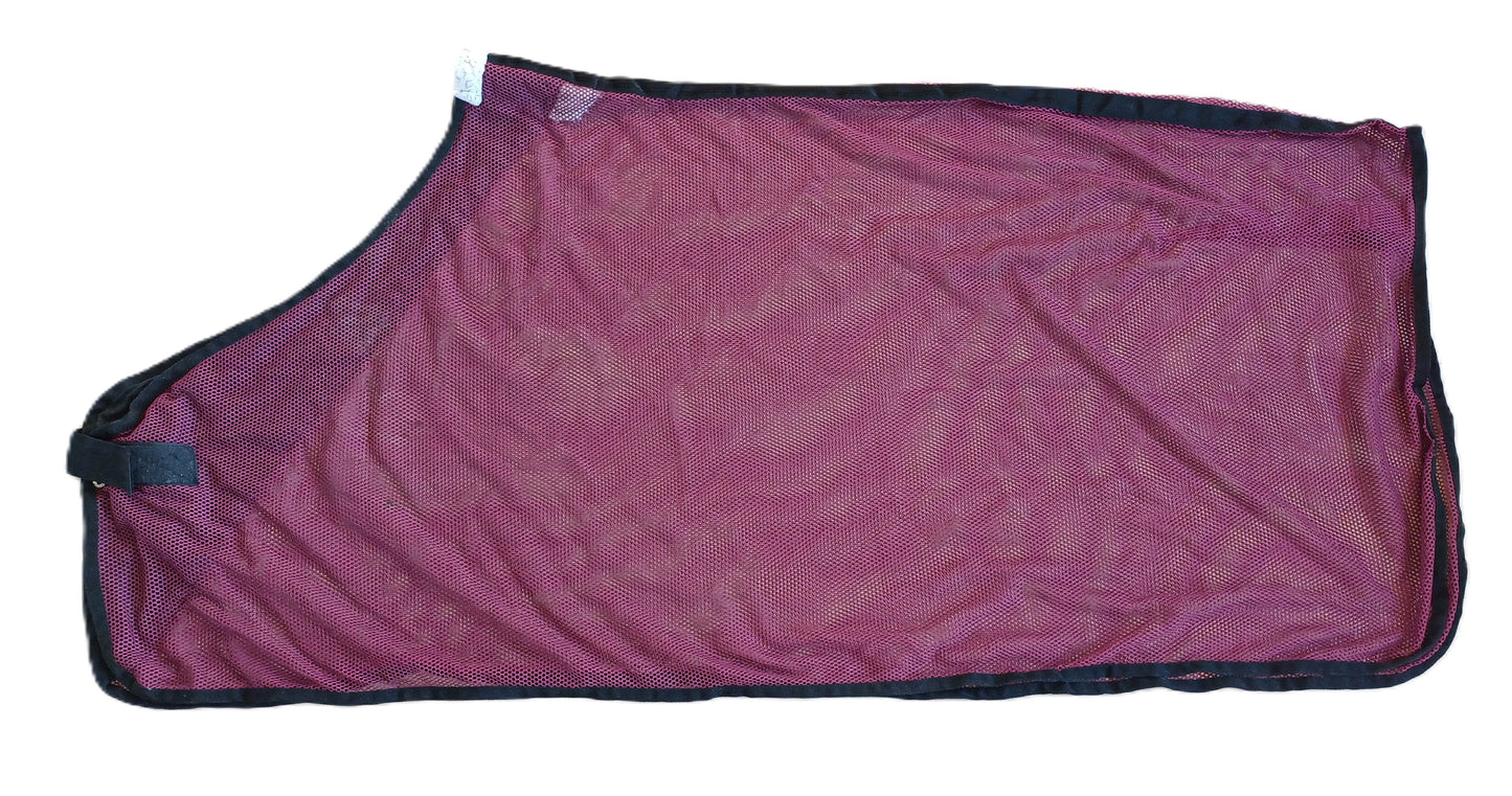 Bourgondisch vliegendeken – 125 cm – 100% katoen (Zeer goede staat)