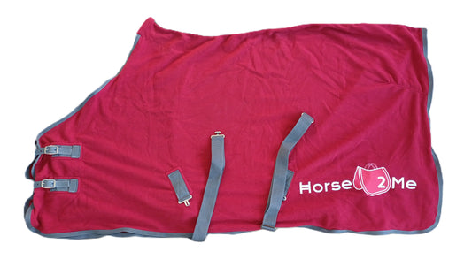 Horse To Me Droogdeken – Rood – 125 cm (Bijna nieuw)