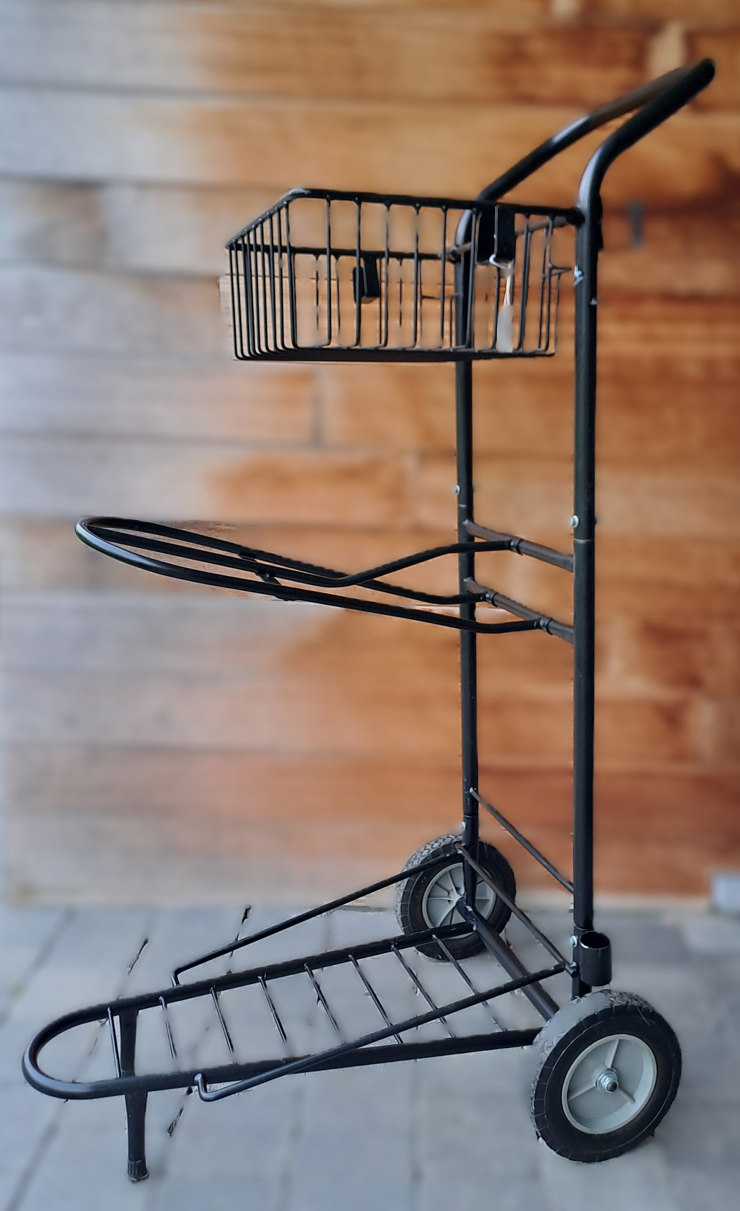 Zwarte 'Première' wedstrijdtrolley