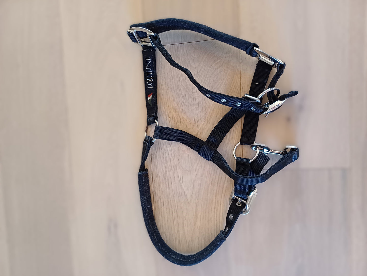 Equiline Full Black Halster