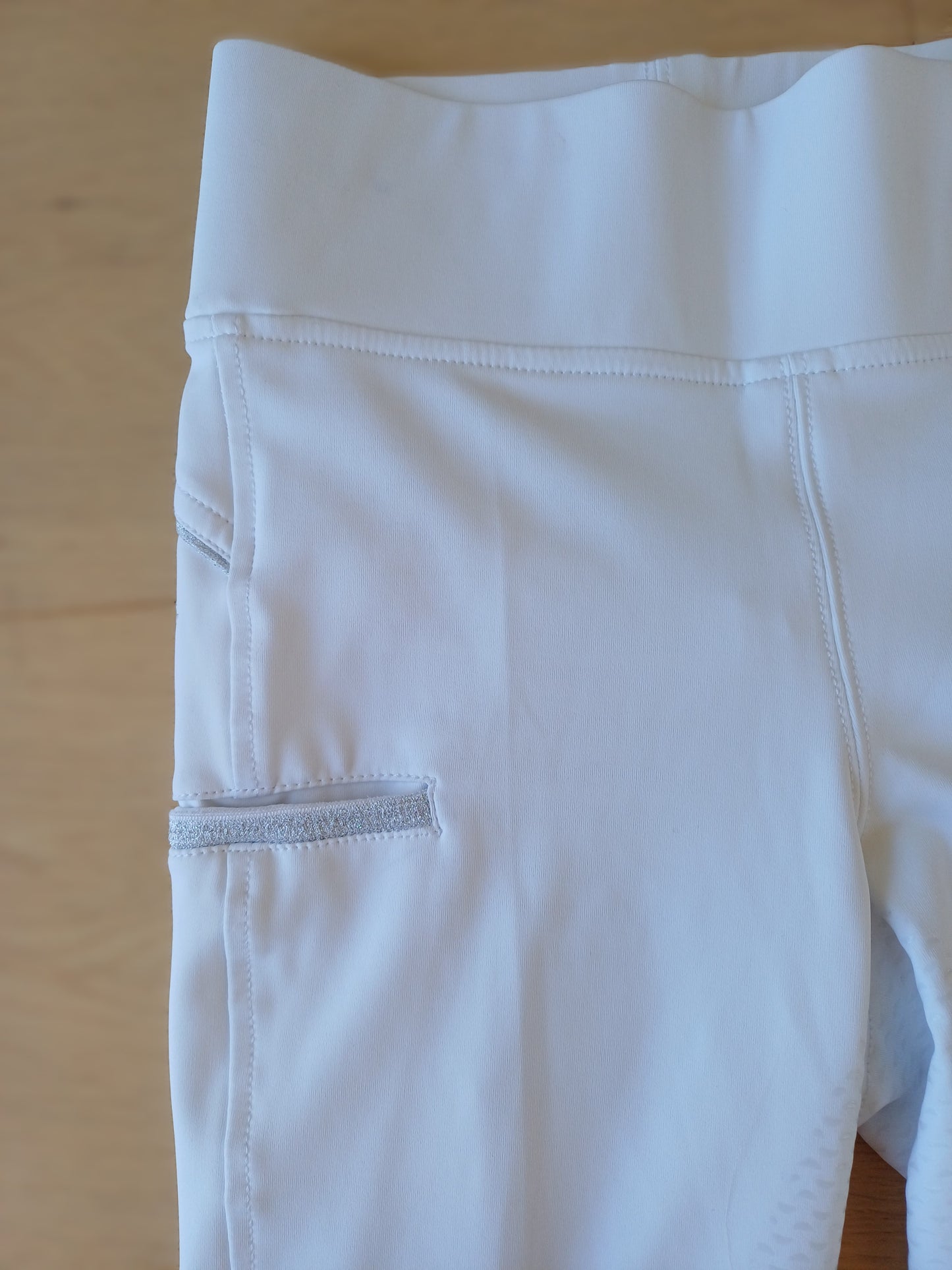 Pantalon de Concours Blanc Equilibre – Taille 12 ans – Très bon état