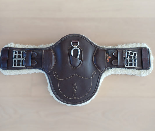 Kentucky bib singel met afneembare schapenvacht 55cm