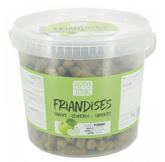 HIPPO-TONIC Paardensnoepjes – Appelsmaak (3 kg)