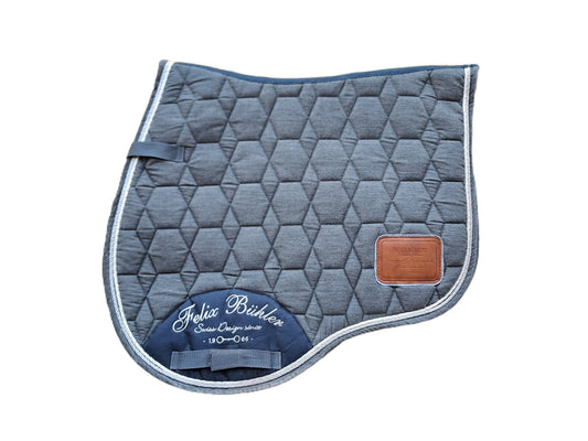 Felix Bühler Zadeldek, Grijs, Full - Premium Duitse Kwaliteit