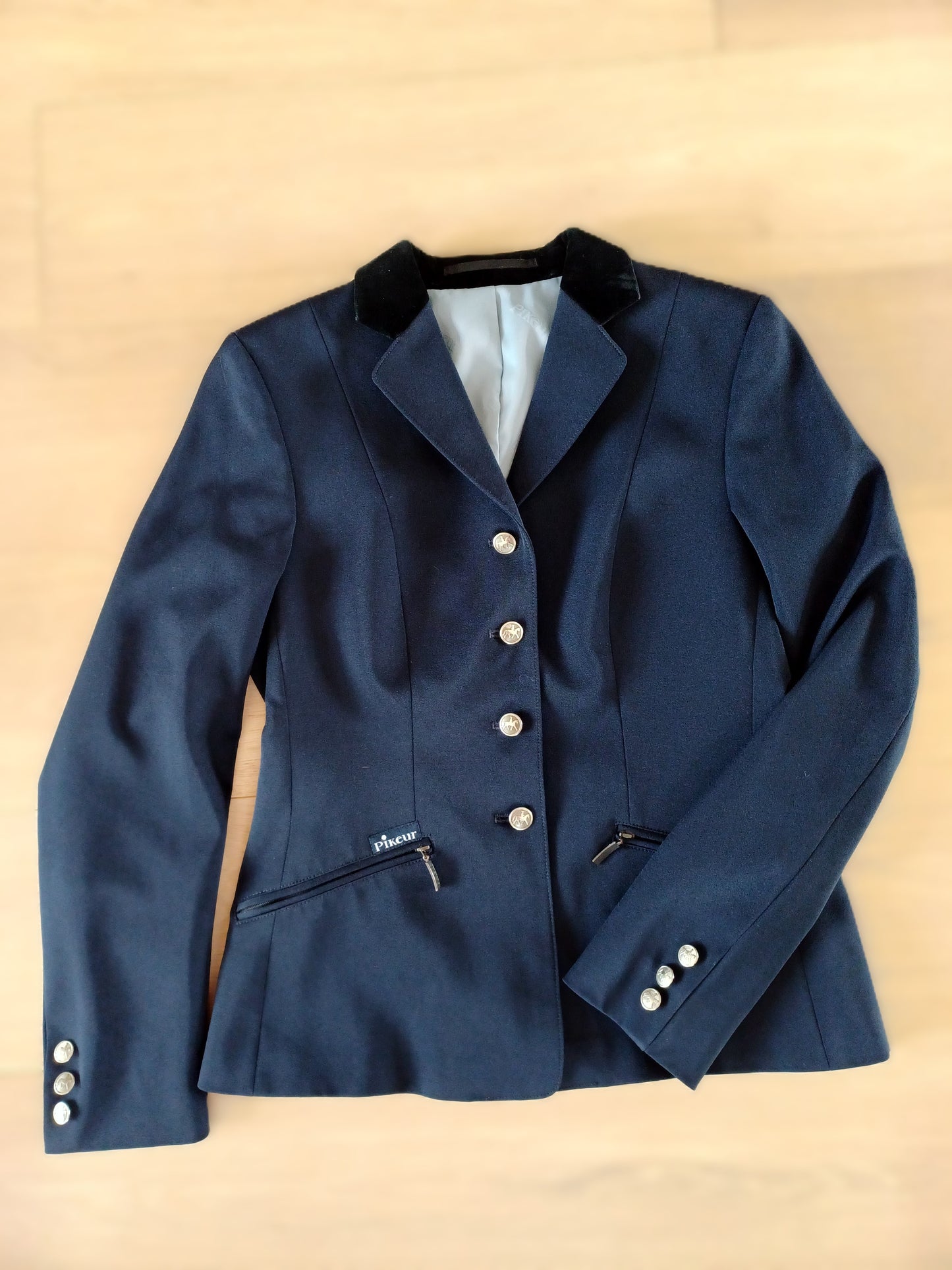 Pikeur Competition Jacket, Navy Blue, Size 38 - Premium Quality