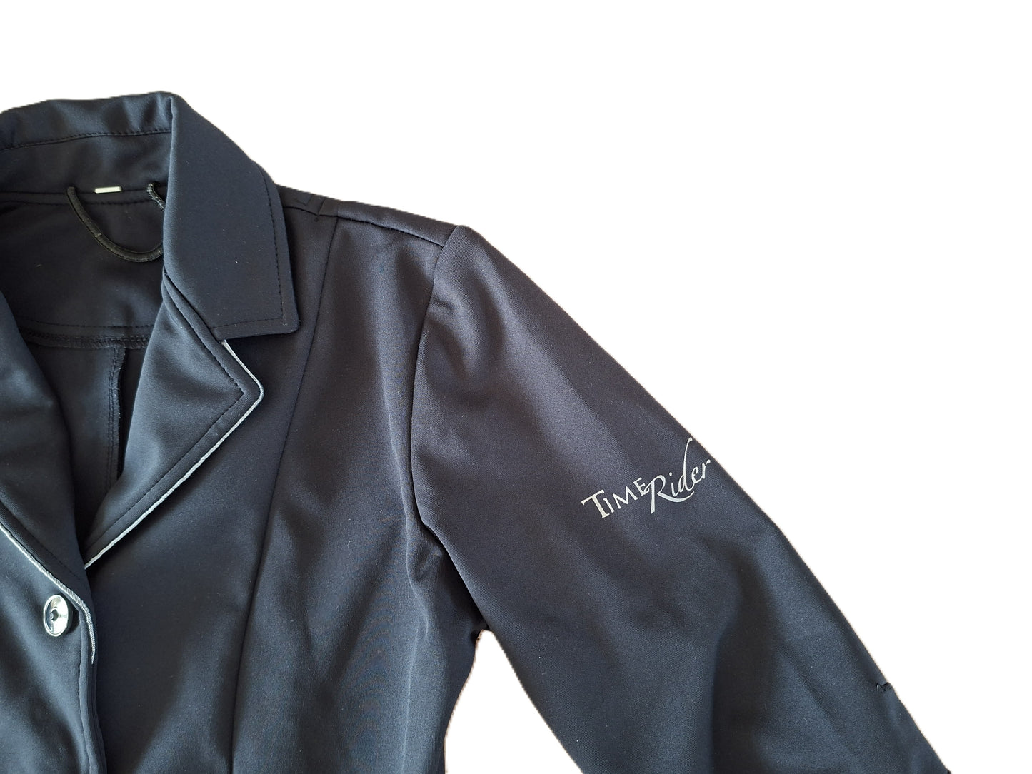 Veste de Concours Time Rider Noire – Taille 12 ans (Très bon état)