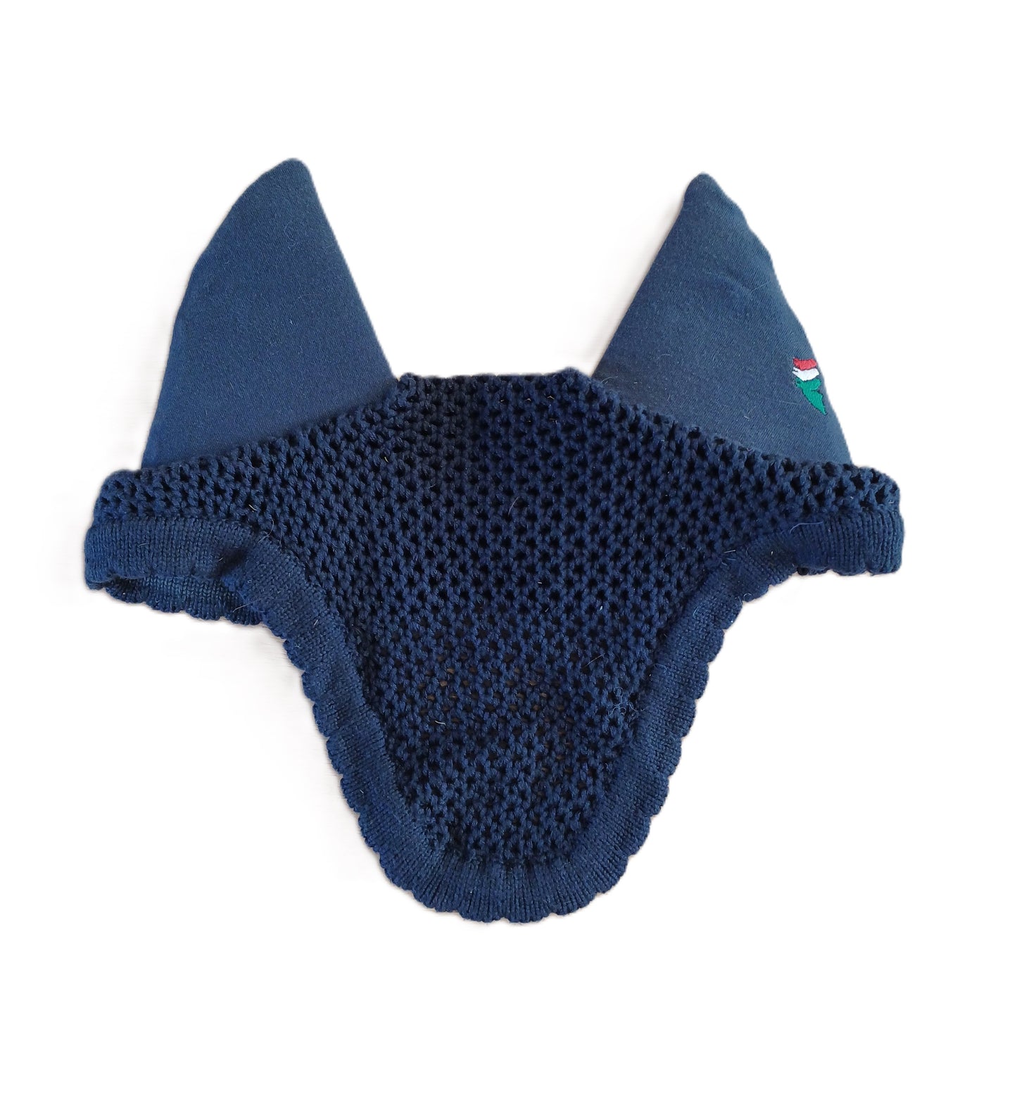 Zwarte, geluiddempende paardenstaarthoed