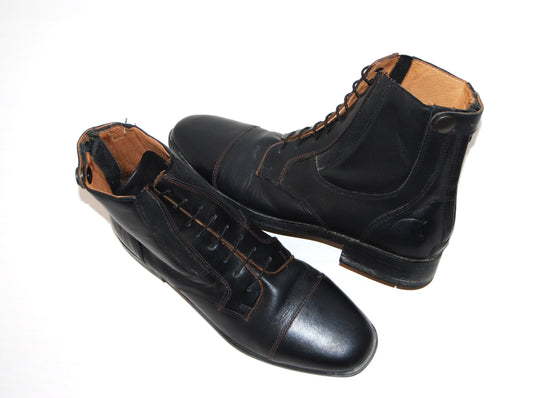 Zwarte leren laarzen maat 37