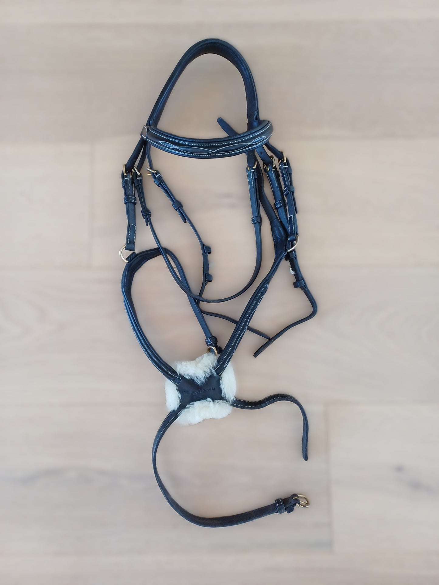 Zwart Ikonic Pony Hoofdstel