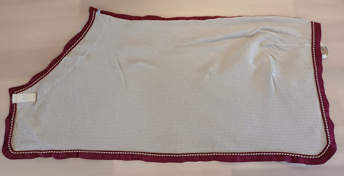 Anna Scarpati beige deken 145cm