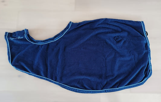 Couvre-reins EQUITHÈME – Polar, Marine, 125 cm (Très bon état)