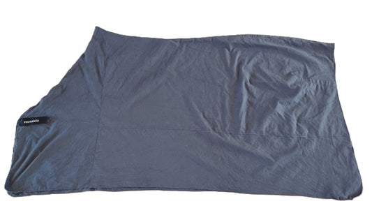 Couverture séchante – Grise, 145 cm (Bon état)