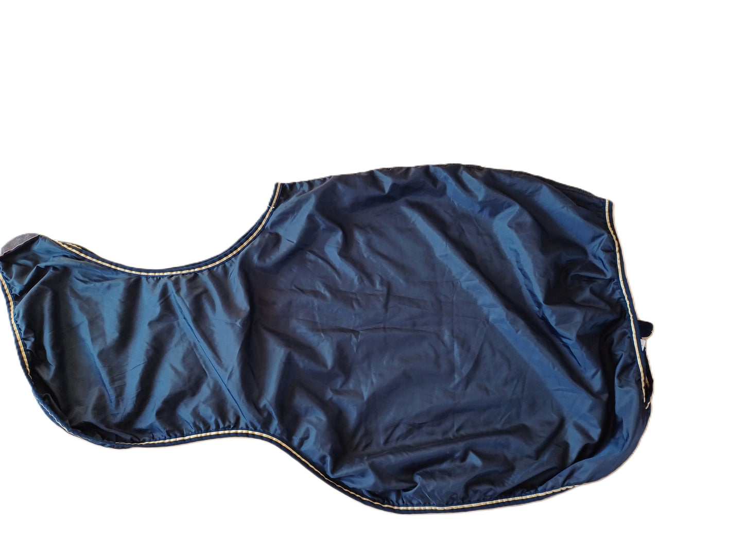 Marineblauwe fleece kwartdeken 135 cm - warmte, comfort en werkpaard