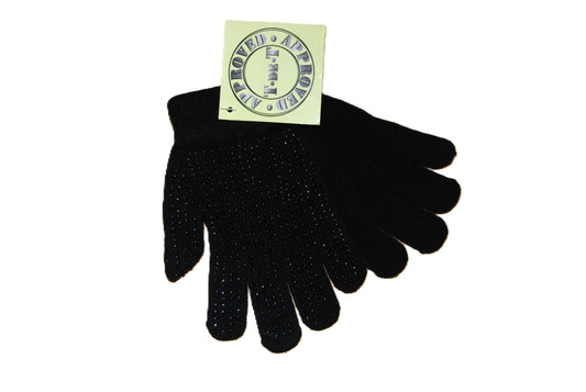 Zwarte kindermagische handschoenen