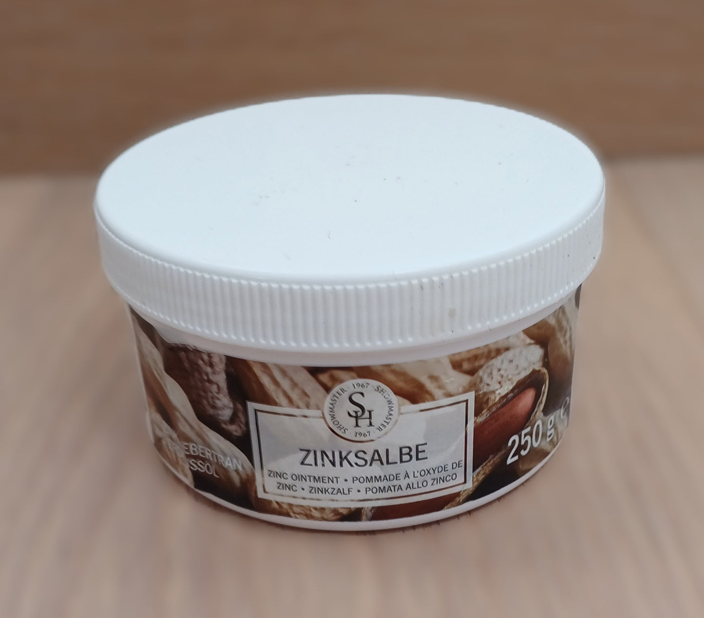 ZINKSALBE – Zinkoxidezalf – 250 g (Nieuw product)