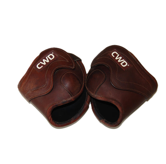 CWD Bruine Volledig Lederen Kogelbeschermers