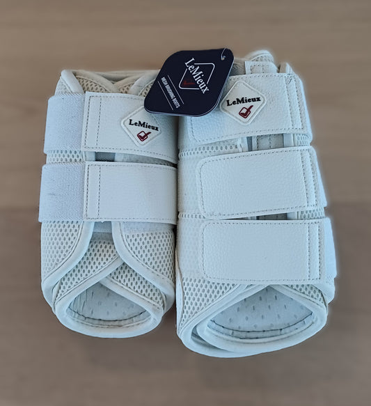 LEMIEUX Gaiters – Dressuur, Wit, Maat L (Nieuw)