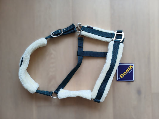 Groen halster / cob fleece