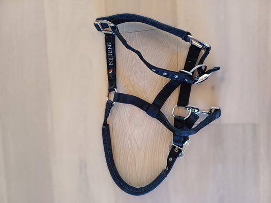 Equiline Full Black Halster