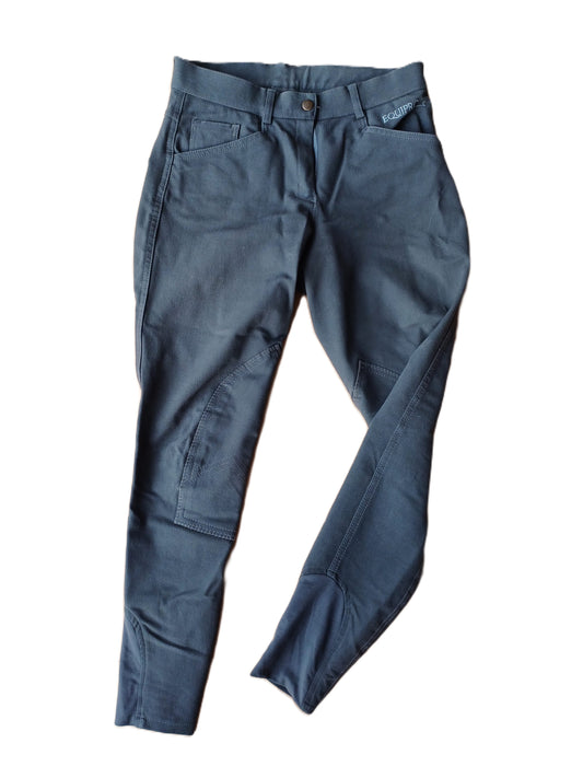 Equipro Donkergrijze Rijbroek Maat 36 Nieuw