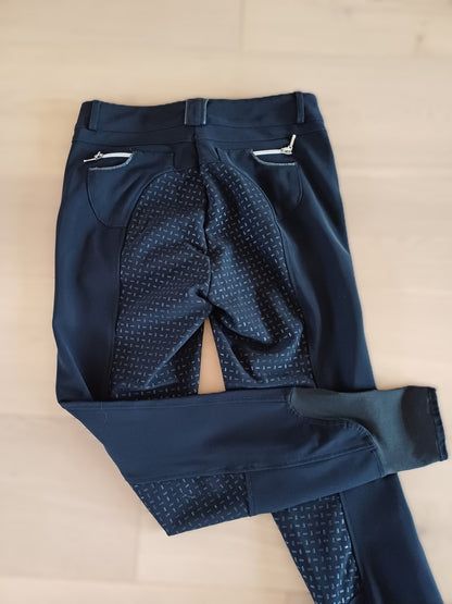 Pantalon QUUR Marine Foncé – Taille 38 (Très Bon État)