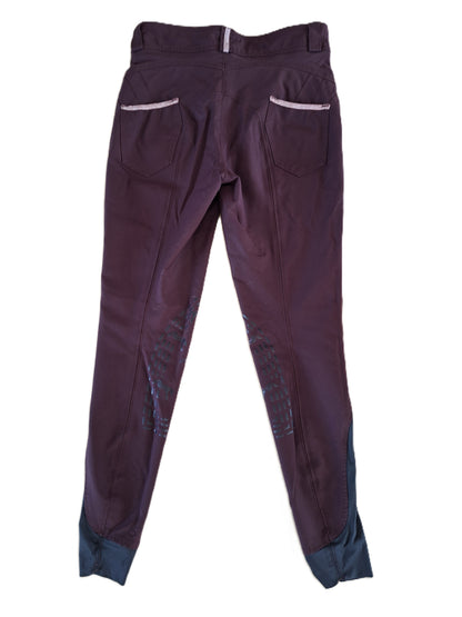 Pantalon d'Équitation Pénélope Bordeaux Taille 14 ans – Très bon état