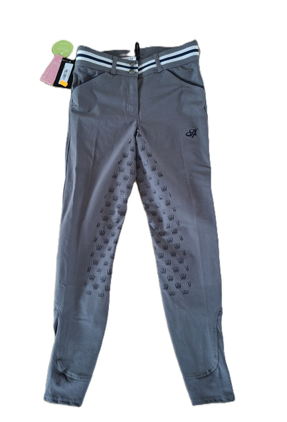 Pantalon SPOOKS Fiona Full Grip – Gris, Taille XS (Neuf avec étiquette)