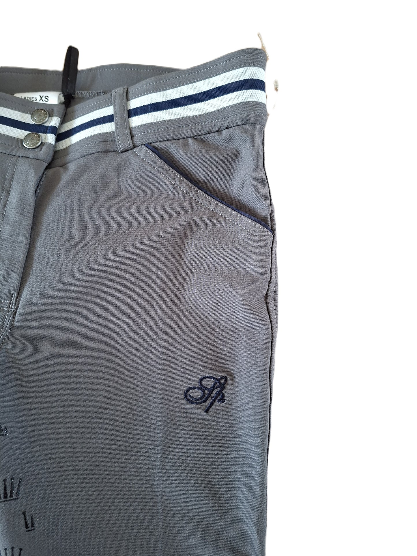 Pantalon SPOOKS Fiona Full Grip – Gris, Taille XS (Neuf avec étiquette)