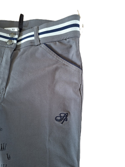 Pantalon SPOOKS Fiona Full Grip – Gris, Taille XS (Neuf avec étiquette)