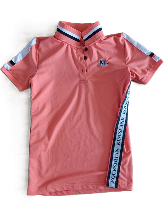 Kingsland oranje trui poloshirt, 11-12 jaar