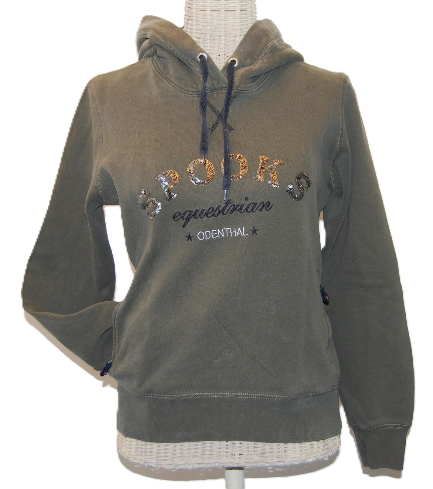 Spooks Sweatshirt Khaki M (Small M) - Comfort Rider