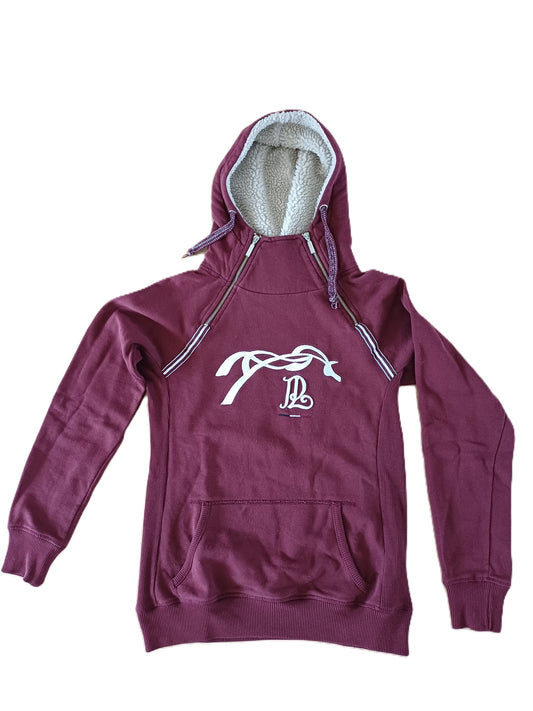 Penelope Sweatshirt Bordeaux M - Comfort Rider