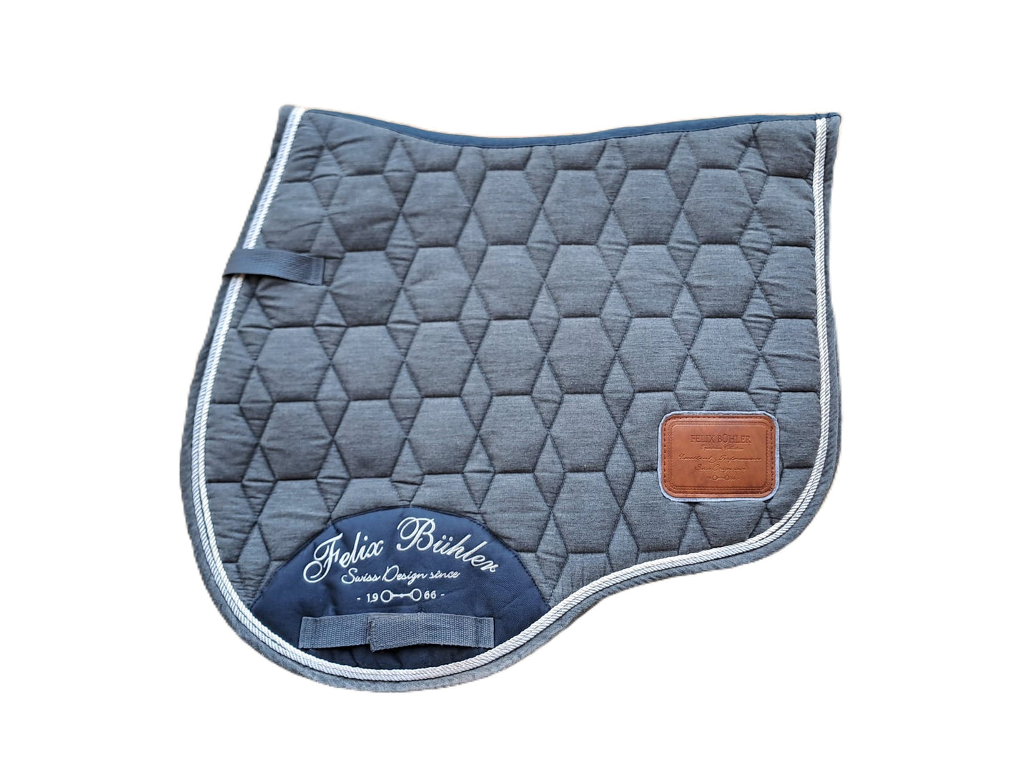 Felix Bühler Zadeldek, Grijs, Full - Premium Duitse Kwaliteit