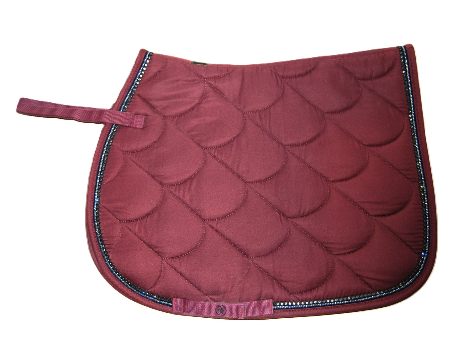 BR Bordeaux Strass Full Zadeldek - Competitie Elegance