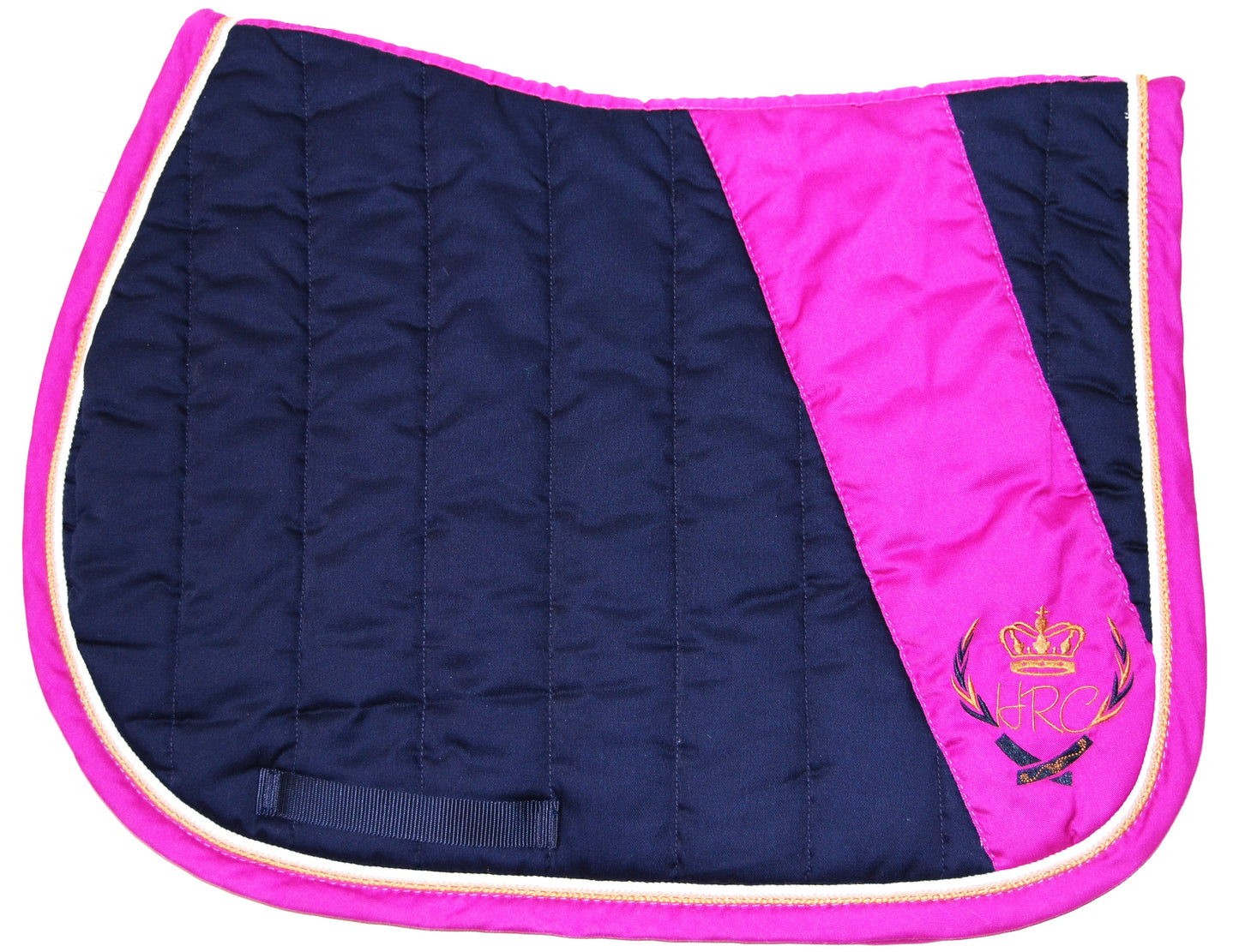 Volledig roze marine zadeldek - tweekleurig vrouwelijk ontwerp