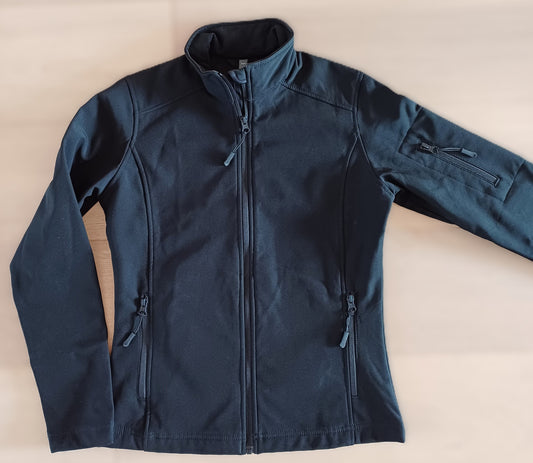 Zwarte Fleeshell-jas S - Rider Comfort