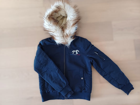 Penelope Navy Jacket XS 14-16 jaar Warm - Young Rider