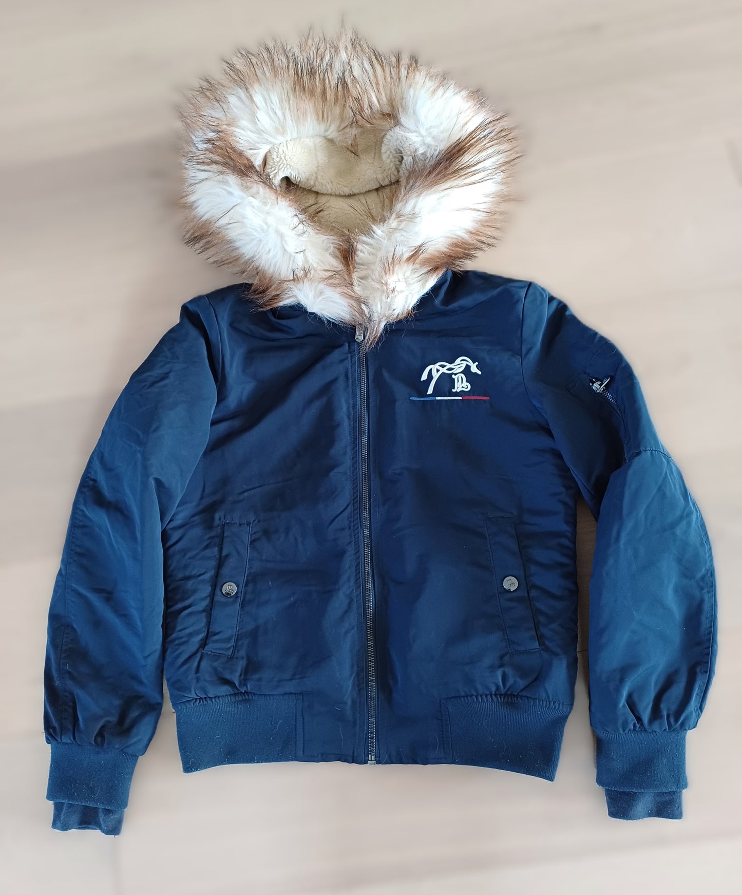 Veste Équitation PÉNÉLOPE Marine Taille S - Occasion Très Bon État