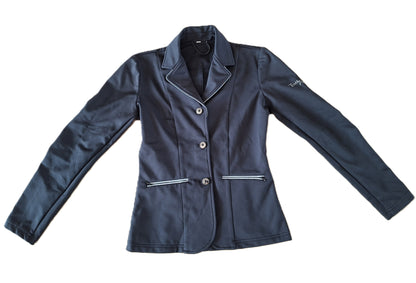 Veste de Concours Time Rider Noire – Taille 12 ans (Très bon état)