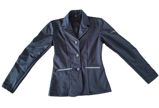 Veste de Concours Time Rider Noire – Taille 12 ans (Très bon état)