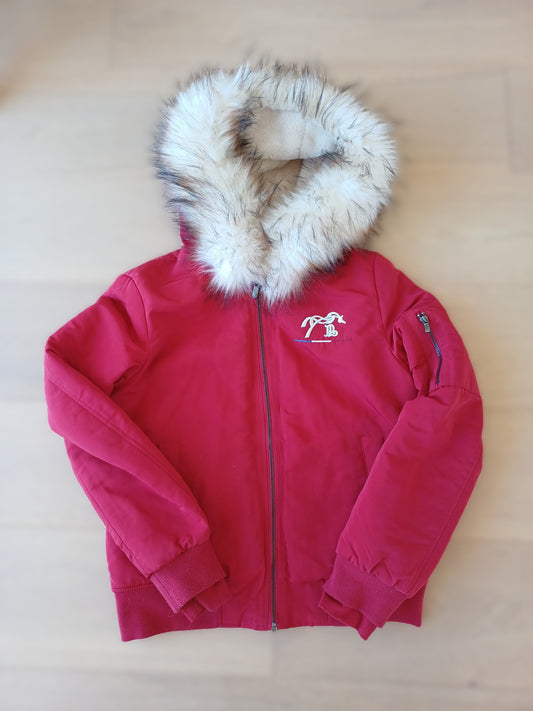 Veste Pénélope Rouge – Taille M – Très bon état