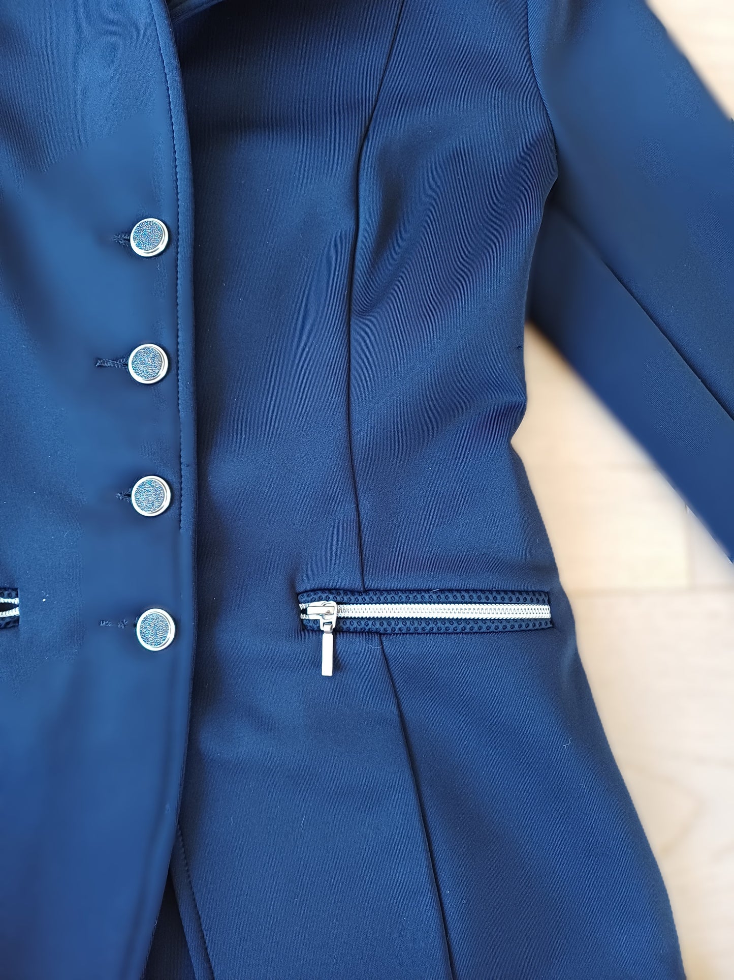 Veste de Concours Bleu Marine BR – Taille S – Très bon état