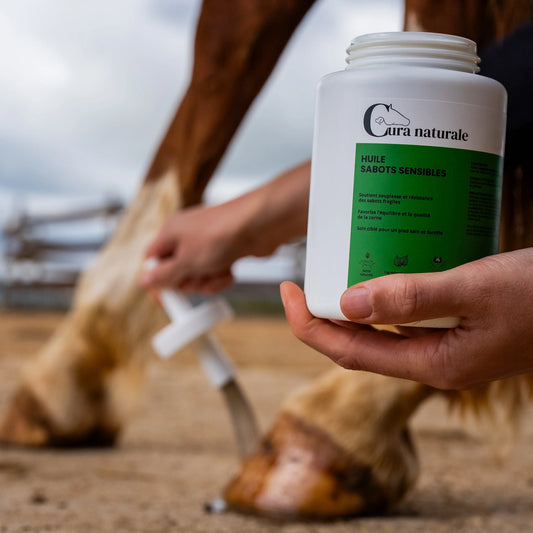 Huile Sabots Sensibles Cura Naturale – 500 ml